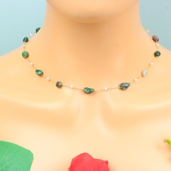 Delicate & Contemporary Necklace Chain, A Lovely Choice for Women, EVCH1243 - Picture 3 of 15